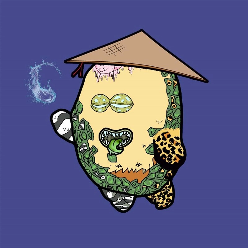 Mutant Aiko Beanz #2536