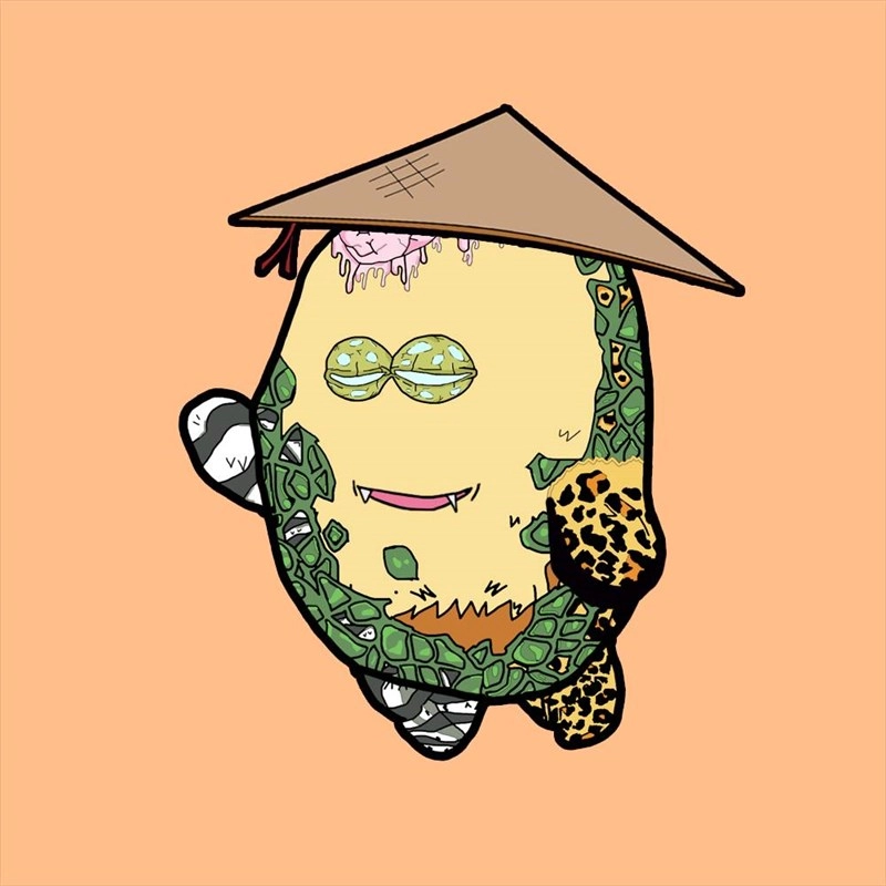 Mutant Aiko Beanz #3460