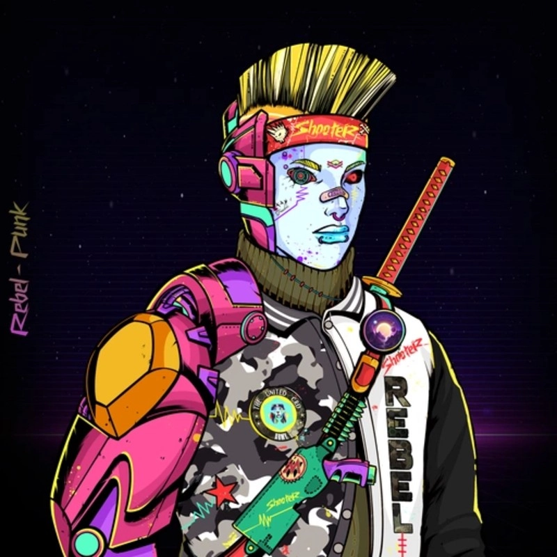 Rebel Punk #3004