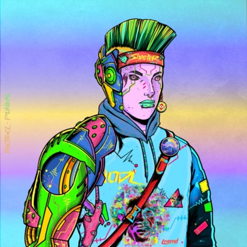 Rebel Punk #3300