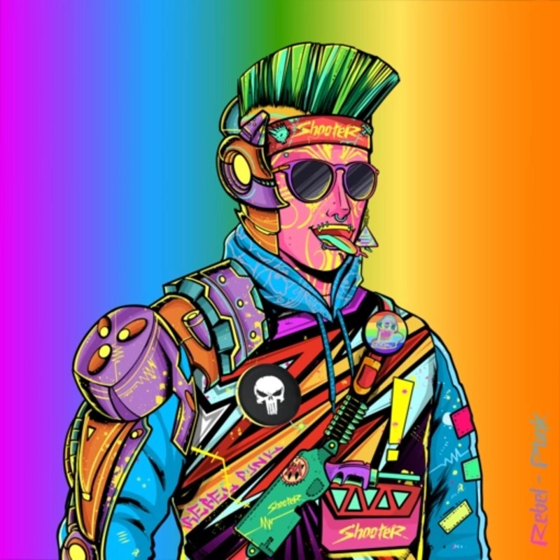 Rebel Punk #3680