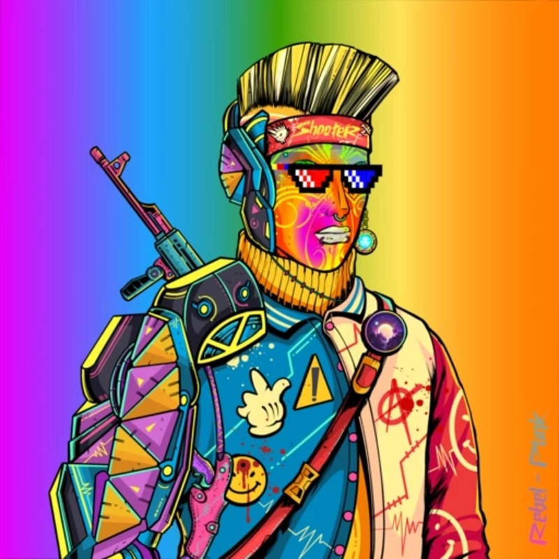Rebel Punk #4144
